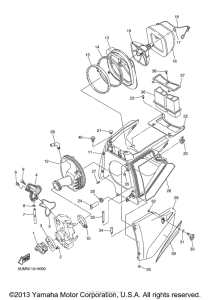 WR250FY Впускная система