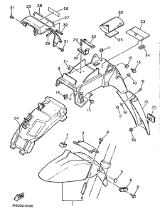 FZR600H (67KW) Крыло