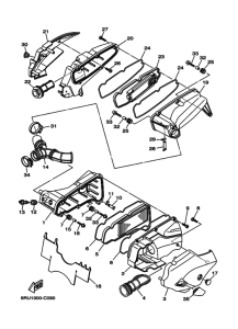 YP400 Впускная система 2
