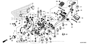 NC700J (DCT) Жгут проводов