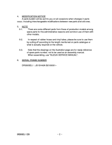 DR200 Catalog preface