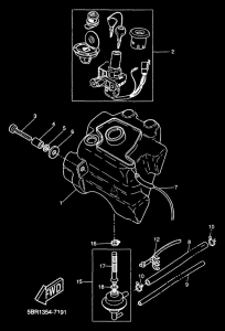 YQ50 Топливный бак