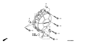  Крышка генератора