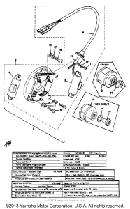 YZ100D C - d - i - magneto