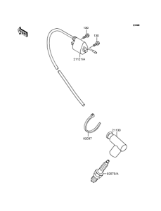 KX60 Катушка зажигания