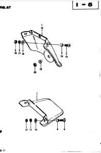 GS850 Заднее крыло extension