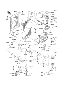 VN800 Radiator(1 / 2)