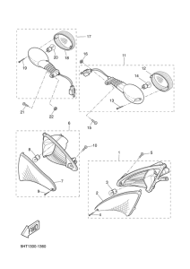 XQ125 Поворотники