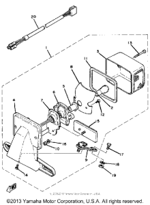 SR250TH Фонарь