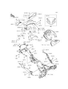 EX250 カウリング