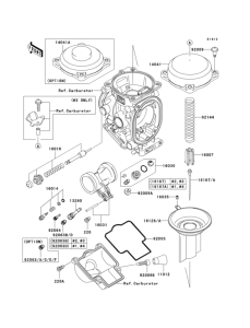 ZX900 Карбюратор в разборе