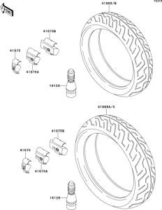 ZX1100 Покрышки