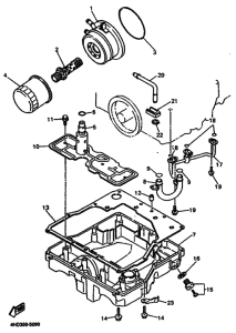 YZF750R Маслоочиститель