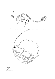 YZF1000R Pick up coil. governor