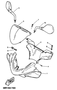 YQ50 Обтекатель 1
