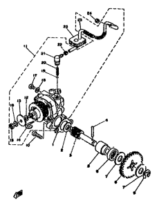 RD50M Масляный насос