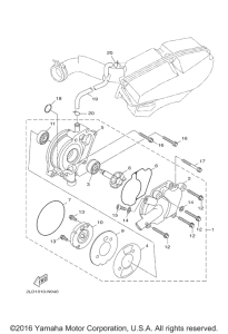 XC155 Водяной насос