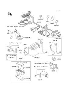 EX250 Электрика
