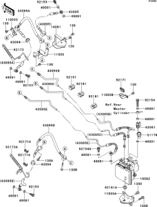 VN1700 Brake piping(b9f / b9fa)