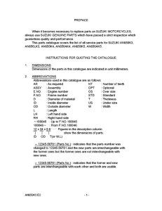 AN650 (ABS) Catalog preface