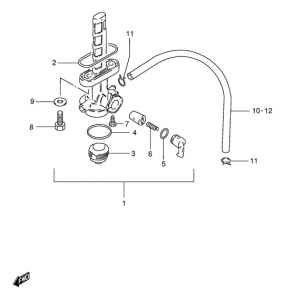 TS125 Топливный кран