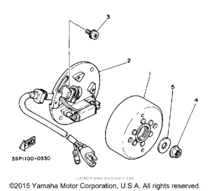 YZ250A Генератор