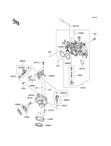 VN900 Accelerator assy