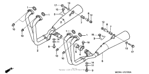 CB750 Глушитель