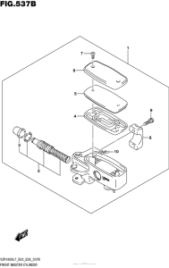 VZR1800 Front Master Cylinder (Vzr1800Bzl7 E03)