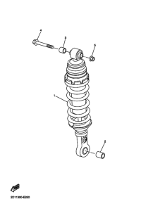 FZ1-NA Задняя подвеска