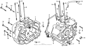 CM185 Картер двигателя