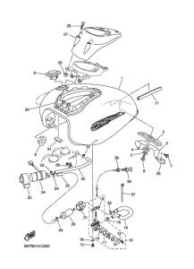 XVS400C ﾌﾕｴﾙﾀﾝｸ