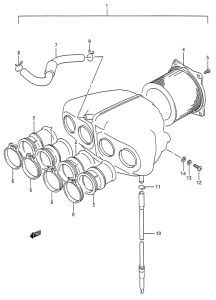 GSX600 Воздухоочиститель