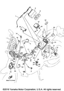 XSR900 Электрика 1