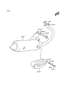 SC150 Глушитель