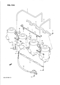 GSX-R1100 Карбюратор fittings