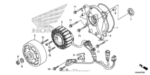 NPS50 Генератор статора