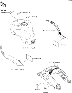 ZX600 Labels(r9f-rcf)