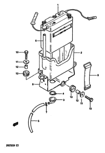 DR250 Аккумулятор
