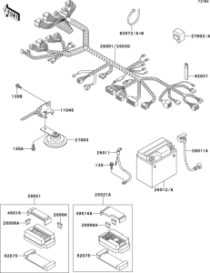 EX250 Электрика