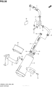VZ800 Evap System (Vz800L3 E33)