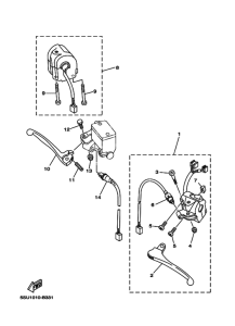 CV50A ﾊﾝﾄﾞﾙｽｲﾂﾁ & ﾚﾊﾞｰ