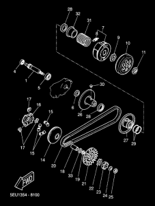 YH50 Сцепление