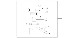 NSS250 (ABS) Grip heater