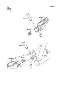 KX60 Подножки