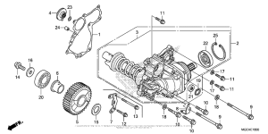 VFR1200F (DCT) Side Gear Case