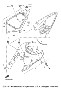 YZF-R6 Боковые обтекатели