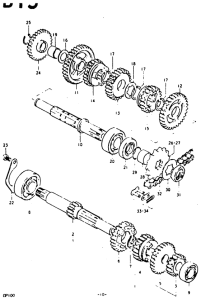 GP100 Трансмиссия