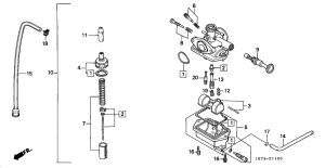 MT50F Carburetor assy