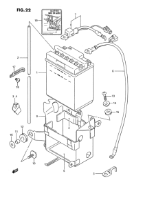 GSX1100 Аккумулятор
